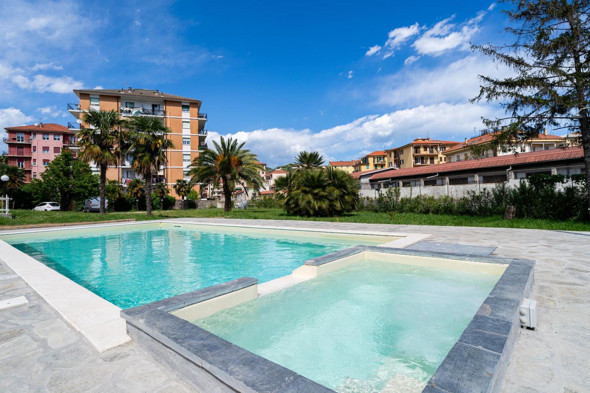 Il Gattino Di Porto - Apt 5 - Bilocale Terrazzo Piscina 임페리아 외부 사진